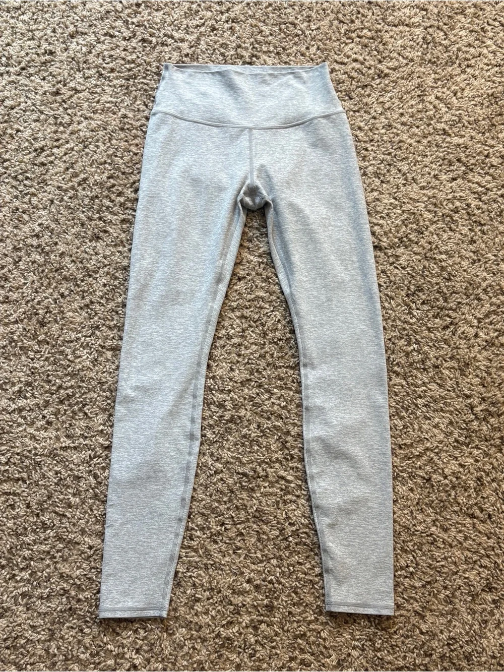 Alo Yoga Alosoft High Waist 7/8 Highlight Legging in Grey Size Women’s XS